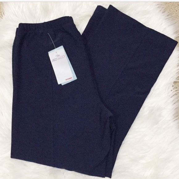 Reebok Pants - NWT Reebok Dry Play Navy Blue exercise pants
